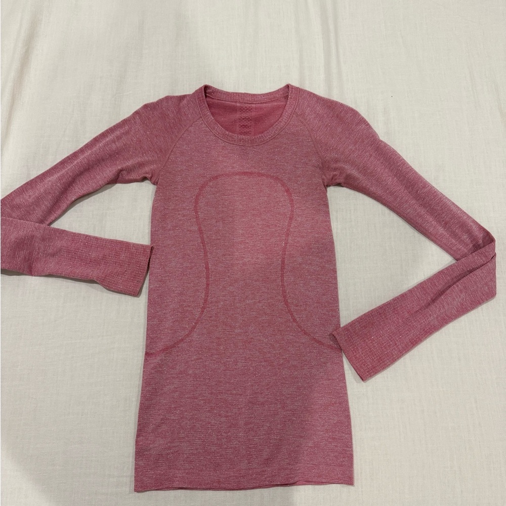 lululemon athletica Pink Long Sleeve Top